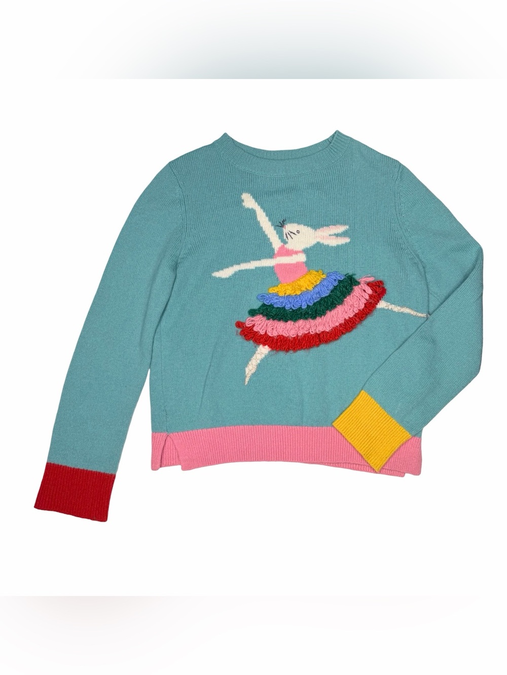 Mini Boden Ballerina Bunny Sweater